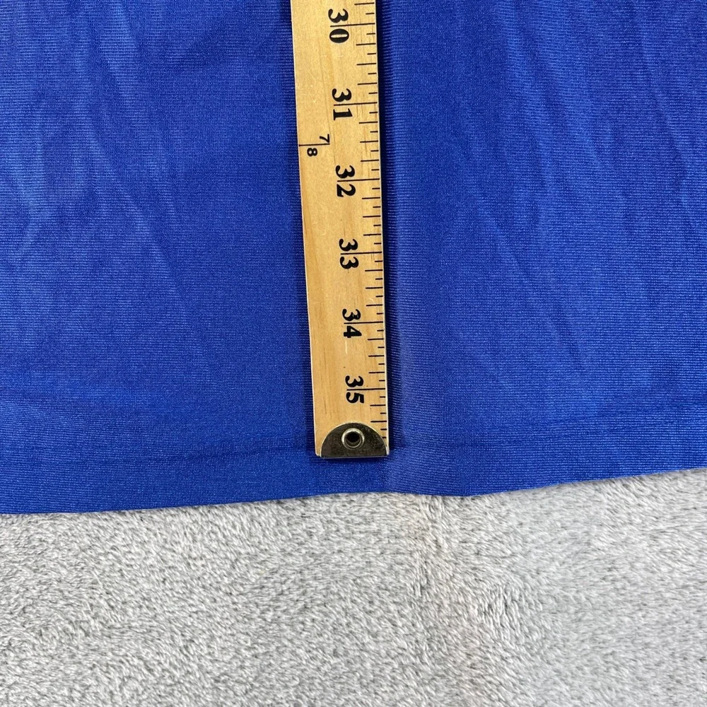 Kansas Jayhawks Adidas Basketball Jersey Men 2XL Blue #30 Julian Wright